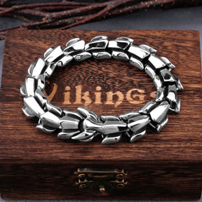 Pulseira Viking Drogon - GANHE CAIXA PERSONALIZADA